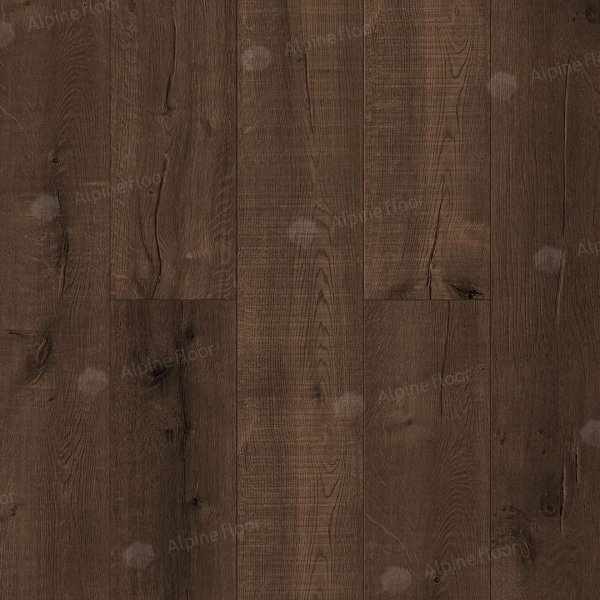 Каменно-полимерная плитка Alpine Floor Real Wood Дуб Мокка ECO 2-2, 6 мм 43 класс